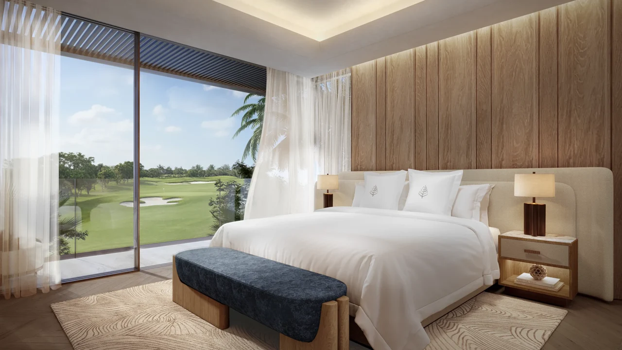 Bedroom interior from the project collection; not a specific suite layout